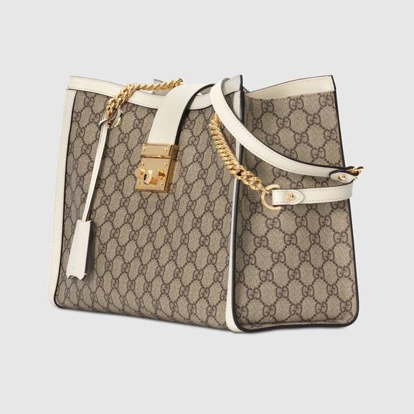 GUCCI GGショルダーバック GUCCI グッチスーパーコピー 南京錠 ホワイト 9071805